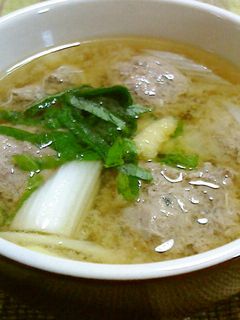 *鰯*つみれのお味噌汁-レシピのメイン写真
