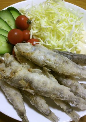 カラッとふんわり☆メヒカリの唐揚げ-レシピのメイン写真