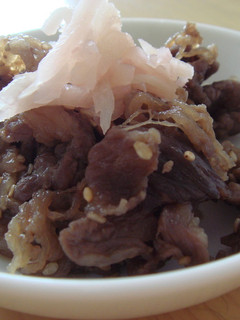 岩下の新生姜で牛肉のしぐれ煮-レシピのメイン写真