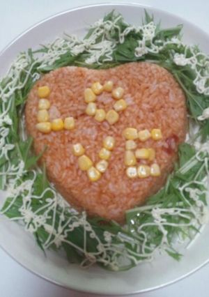 クリスマス♪バレンタインに♪可愛いご飯♪-レシピのメイン写真