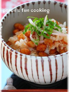 爽やか♡新生姜とエビ豆の混ぜご飯-レシピのメイン写真