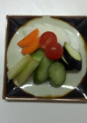 野菜のヨーグルト漬け(塩)-レシピのメイン写真