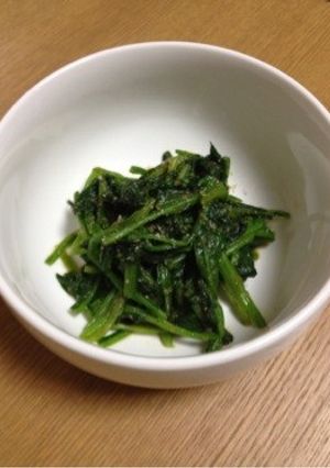 ほうれん草の甘みそごま和え-レシピのメイン写真