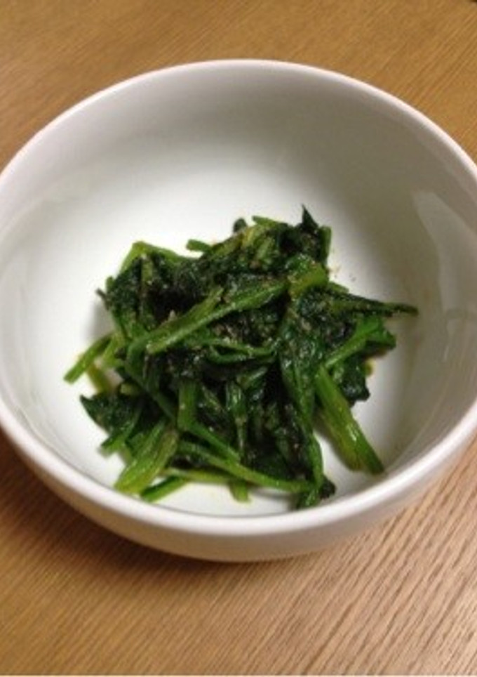 ほうれん草の甘みそごま和え-レシピのメイン写真