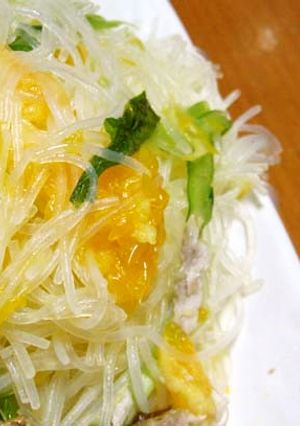 春雨とみかんのサラダ-レシピのメイン写真
