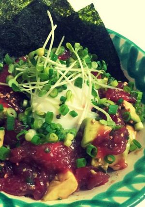 ★マグロとアボカドのユッケ丼★-レシピのメイン写真