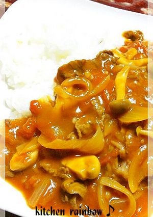 ルーを使わない簡単ハヤシライス-レシピのメイン写真
