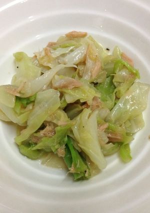 とっても簡単ツナキャベツ-レシピのメイン写真