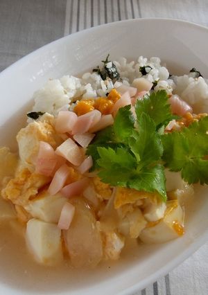 新生姜とお豆腐のあったか～いあんかけ丼-レシピのメイン写真