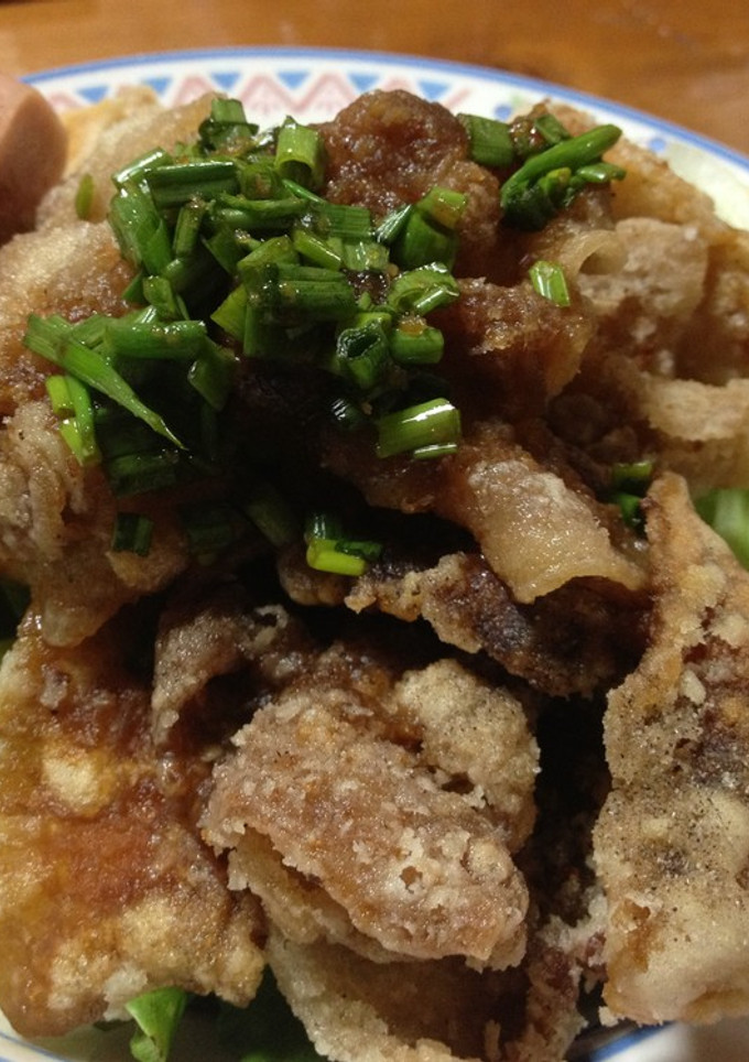 豚肉揚げのネギソース-レシピのメイン写真