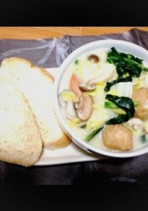 白菜のホワイトソース-レシピのメイン写真