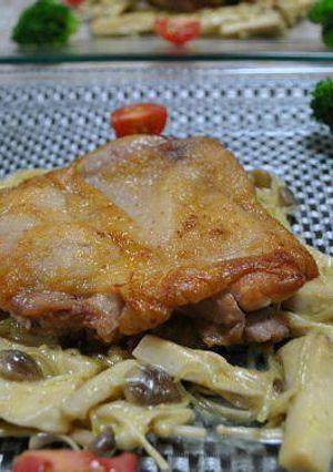 チキンきのこ春雨カレークリームソース-レシピのメイン写真