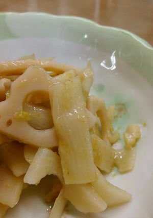 混ぜるダケ☆根菜の柚子山椒和え-レシピのメイン写真