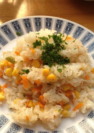 炊飯器で簡単★カニピラフ！絶対おいしい！-レシピのメイン写真
