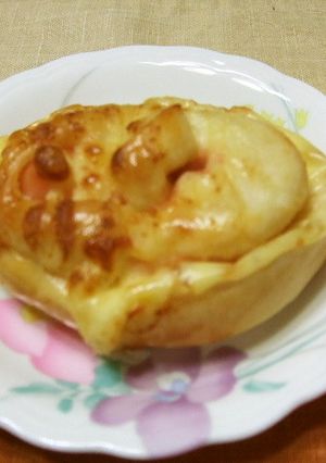 ハムチーズのロールパン-レシピのメイン写真