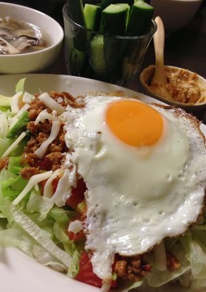 ひき肉たっぷりタコライス☆-レシピのメイン写真