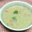 ごぼうとじゃがいもの温かスープ