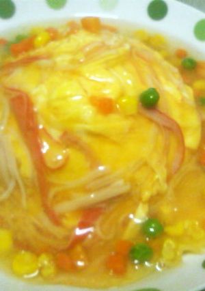 塩だれかんたん天津飯-レシピのメイン写真