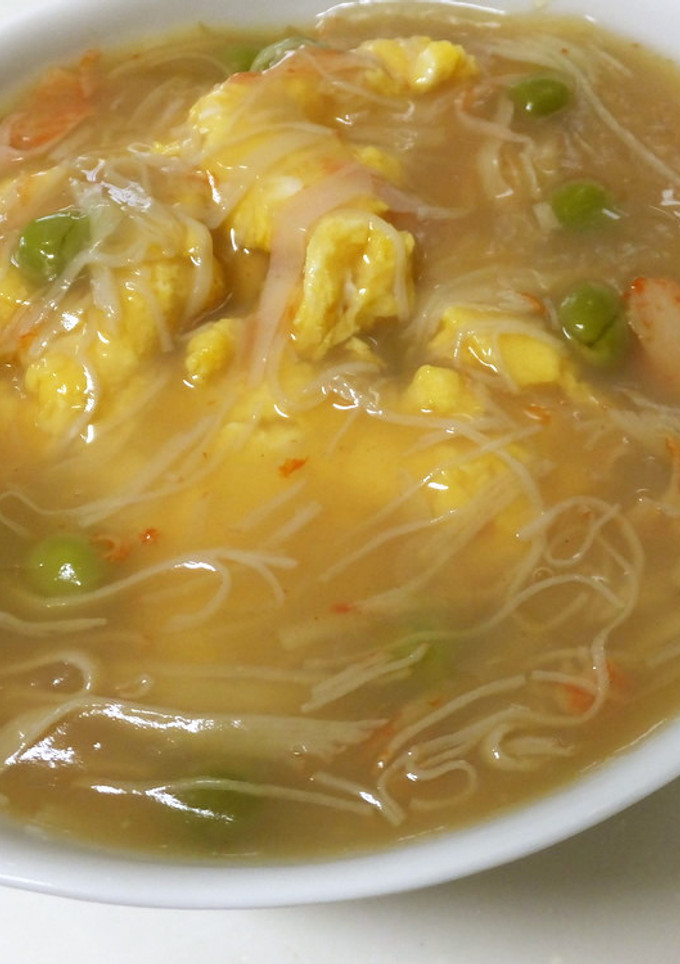 野菜炒めのかに玉ポン酢餡かけ-レシピのメイン写真