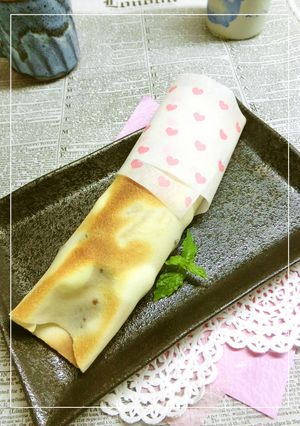 チョコバナナ・塩・マシュマロの焼き春巻き-レシピのメイン写真