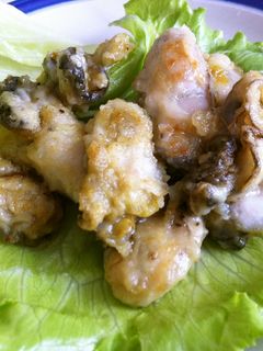 牡蛎のソテー・カレー風味-レシピのメイン写真