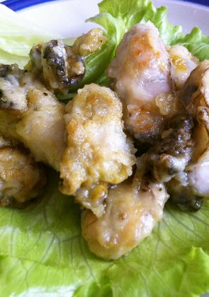 牡蛎のソテー・カレー風味-レシピのメイン写真