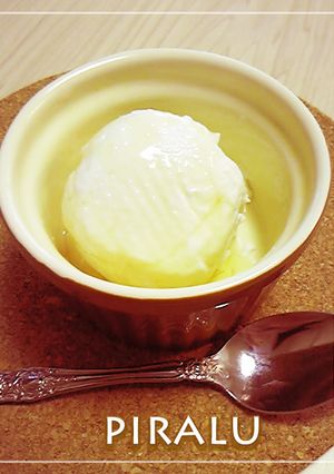 ヨーグルトで作るクリームムース風味-レシピのメイン写真