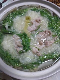 ハリハリみぞれ鍋-レシピのメイン写真