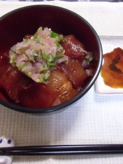 ダブル!!マグロ丼-レシピのメイン写真