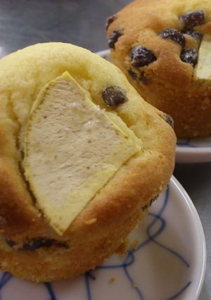 さつまいもと甘納豆のカップケーキ-レシピのメイン写真