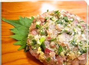 週末漁師　ブリのなめろうイナダワラサでも-レシピのメイン写真