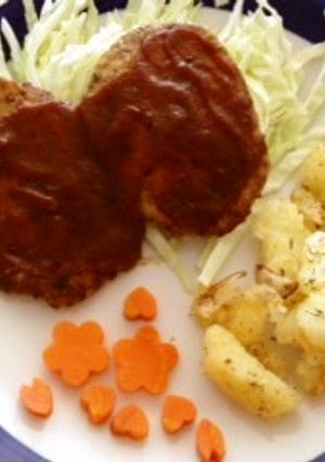 簡単、短時間ハンバーグ☆-レシピのメイン写真
