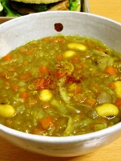 野菜たっぷり♪食べる豆カレー-レシピのメイン写真
