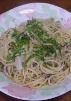 鯖も喜ぶ”サバキャベスパゲティ”でござーい。-レシピのメイン写真