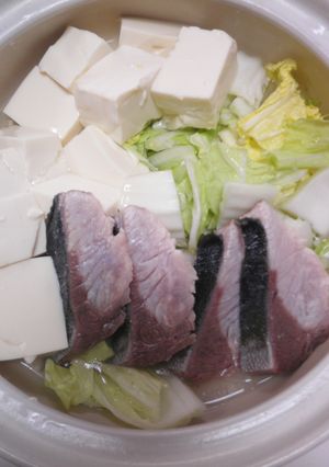 ブリ・豆腐・白菜の3点鍋-レシピのメイン写真