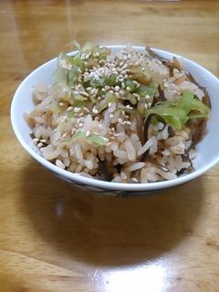 塩昆布とさつま芋ご飯-レシピのメイン写真