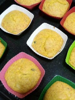 かぼちゃ小豆ケーキ-レシピのメイン写真