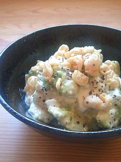 天かすでカリカリ☆アボカド豆腐のおつまみ-レシピのメイン写真