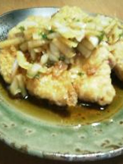 鶏のから揚げ甘酢ドレッシング-レシピのメイン写真
