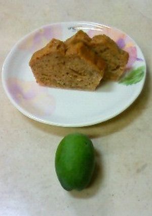 フェイジョアの黒砂糖パウンドケーキ♪-レシピのメイン写真
