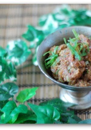 塩麹入りの鯵のなめろう-レシピのメイン写真