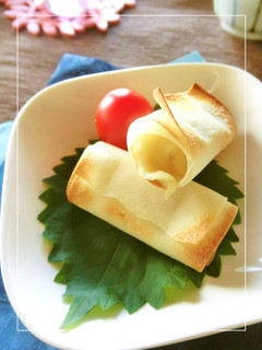 ガリ&クリチの焼き春巻き-レシピのメイン写真