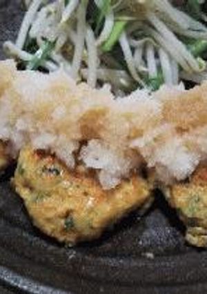 ◆人参たっぷり♪鶏肉のおろしハンバーグ◆-レシピのメイン写真