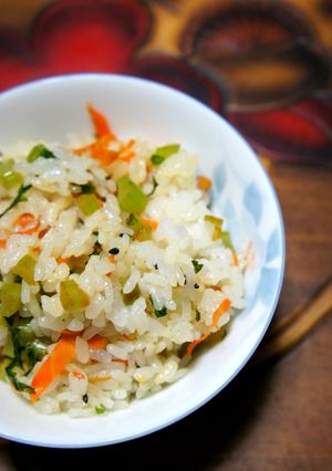 簡単10分✿大根の葉と人参の菜飯-レシピのメイン写真