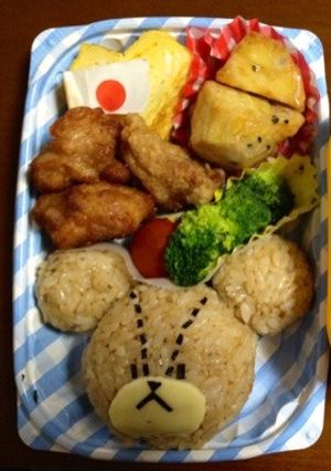 キャラ弁① ジャッキー-レシピのメイン写真