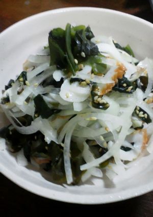 シンプル！ちくわと玉ねぎの酢の物-レシピのメイン写真
