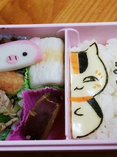 にゃんこ先生キャラ弁Ⅱ-レシピのメイン写真