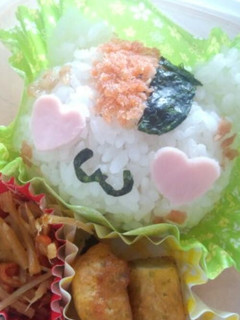 ニャンコ先生キャラ弁-レシピのメイン写真