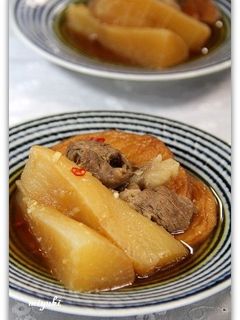 とろりん牛すじ大根-レシピのメイン写真