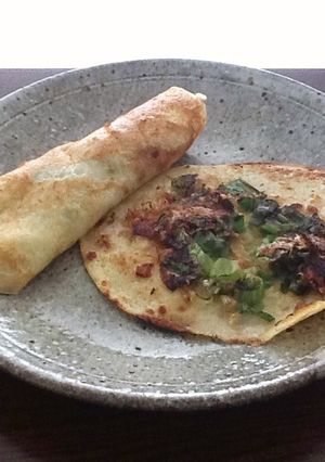 昔ながらの屋台の味♪ねぎ焼き洋食-レシピのメイン写真